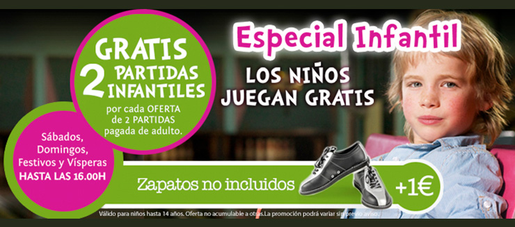 Especial Infantil en la Bolera Ilusiona Especial Infantil en la Bolera Ilusiona