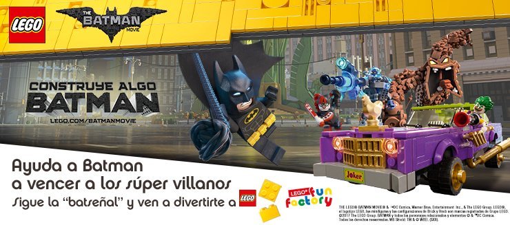 Lego Batman llega a Diagonal Mar Lego Batman llega a Diagonal Mar