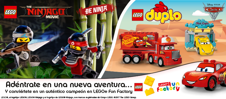 ¡Nueva temática Ninjago en Lego Fun Factory Diagonal Mar! ¡Nueva temática Ninjago en Lego Fun Factory Diagonal Mar!