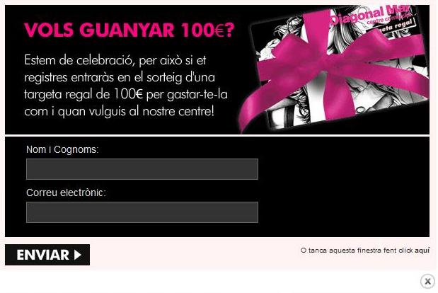 Sorteo tarjeta regalo 100€ Sorteo 10 Aniversario de la Tarjeta regalo