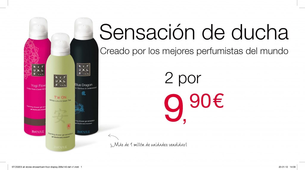 Promo espuma baño