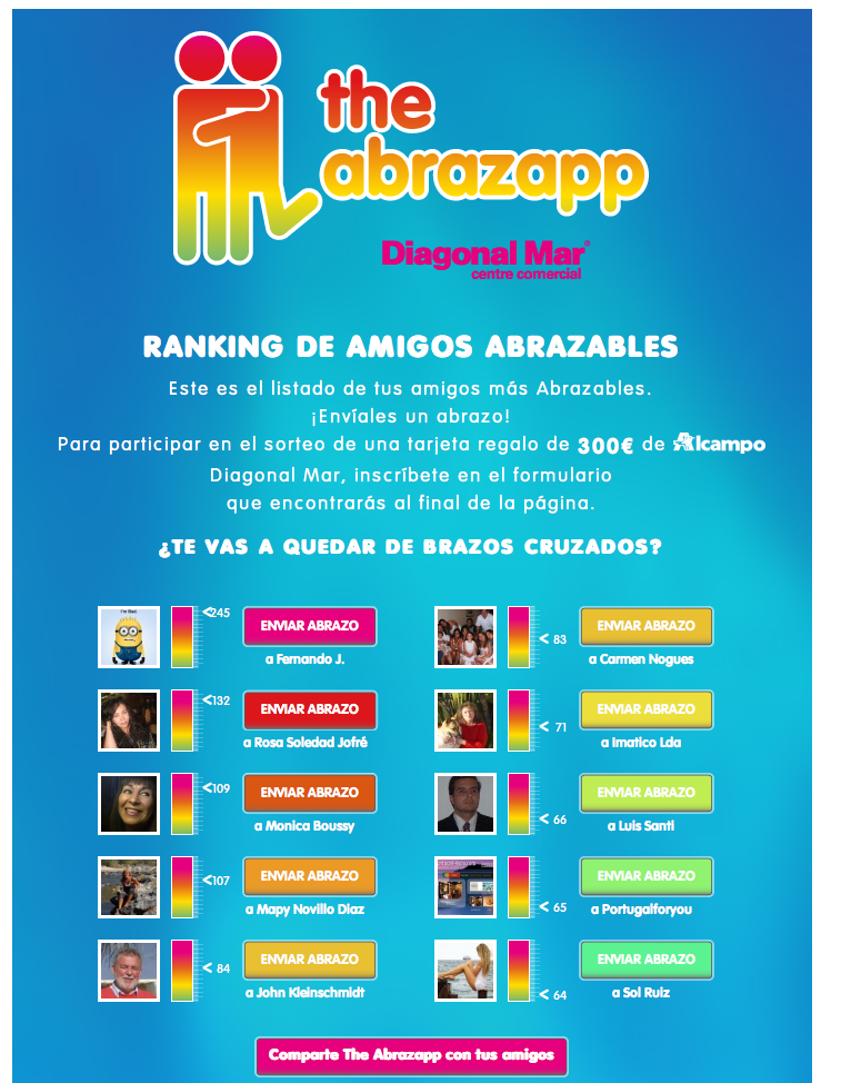 Enganchado a The Abrazapp