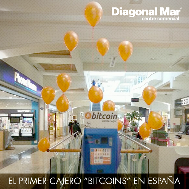 Primer cajero "bitcoins" en España