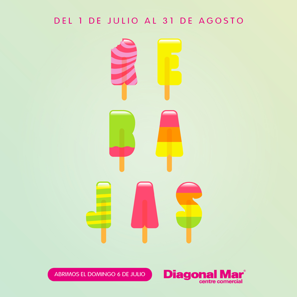 Rebajas de verano en Diagonal Mar