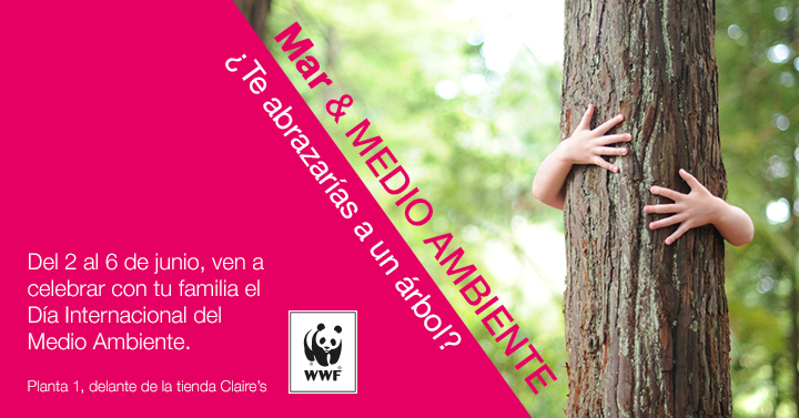 Día Internacional del Medioambiente con WWF España en Diagonal Mar