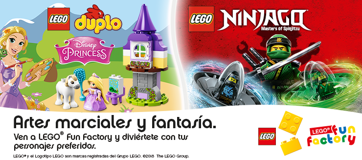 ¡Ven a la Lego Fun Factory de Diagonal Mar y diviértete! ¡Ven a la Lego Fun Factory de Diagonal Mar y diviértete!