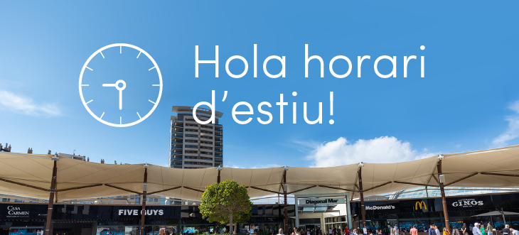 Hola, horari d’estiu