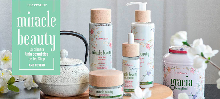 Tea Shop lanza su primera LÍNEA COSMÉTICA: Miracle Beauty Tea Shop lanza su primera LÍNEA COSMÉTICA: Miracle Beauty