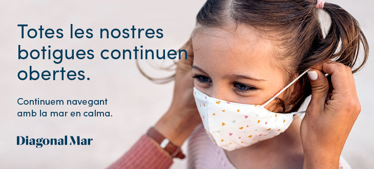 Totes les nostres botigues continuen obertes! Totes les nostres botigues continuen obertes!