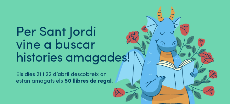 Gaudeix d’un Sant Jordi de llibre a Diagonal Mar!