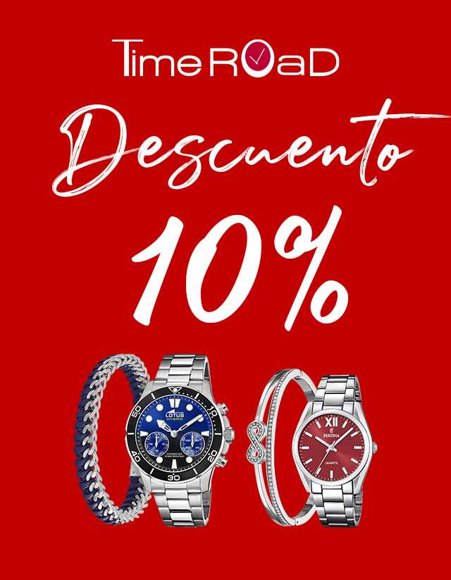 Descuento 10% Time Road