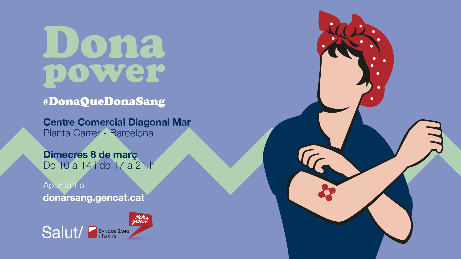 Diagonal Mar acoge una campaña de donación de Sangre en colaboración con el Banc De Sang i Teixits