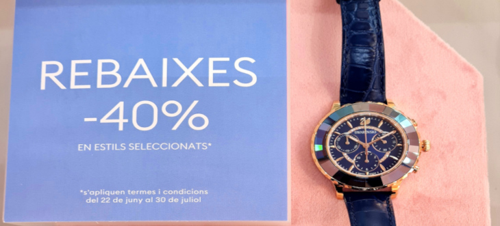 REBAJAS HASTA EL 40%