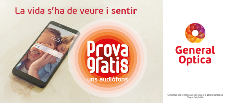 Prova gratis uns audiòfons