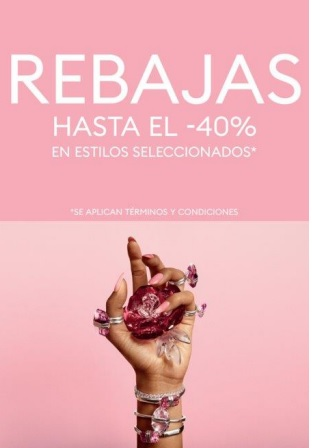 Rebajas en estilos seleccionados