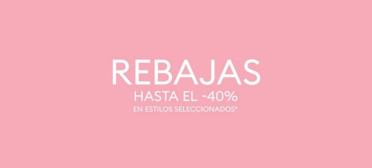 Rebajas en estilos seleccionados