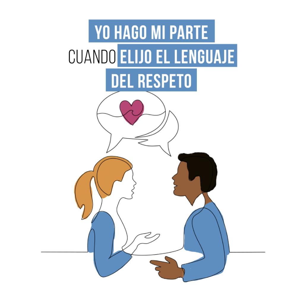 ¿Cómo puedo hacer mi parte contra la discriminación y la violencia de género?