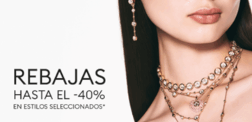 Rebajas hasta el 40% de descuento