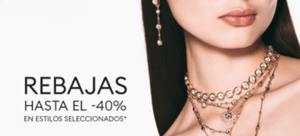 Rebajas hasta el 40% de descuento