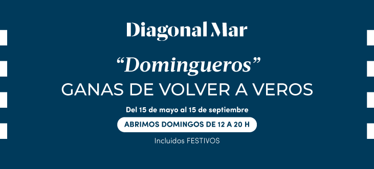 Domingos de apertura Diagonal Mar