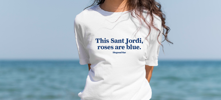 Sant Jordi en Diagonal Mar