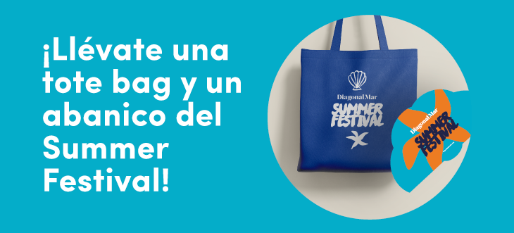 ¡Llévate una TOTE BAG y un abanico del Summer Festival!
