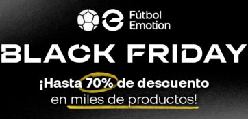 Black Friday en Fútbol Emotion