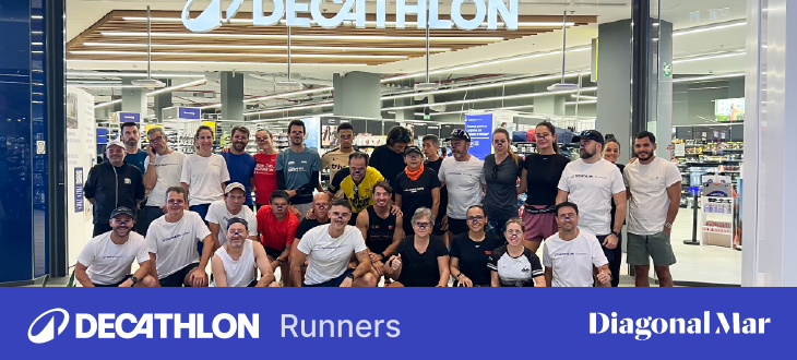 Decathlon Runners en Diagonal Mar