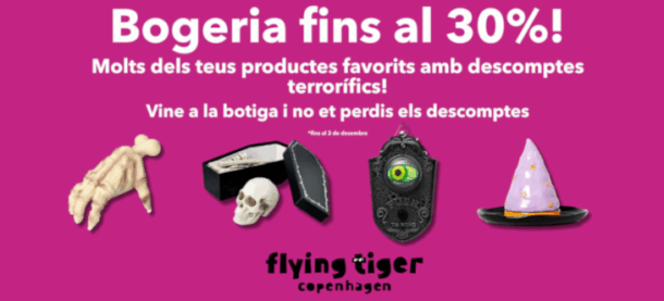 Promoción Flying Tiger Copenhagen - catalán