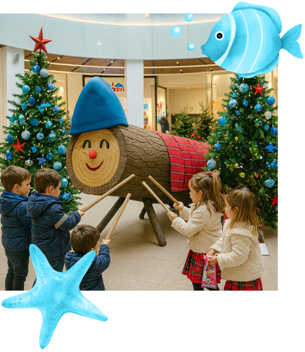 Navidad en Diagonal Mar