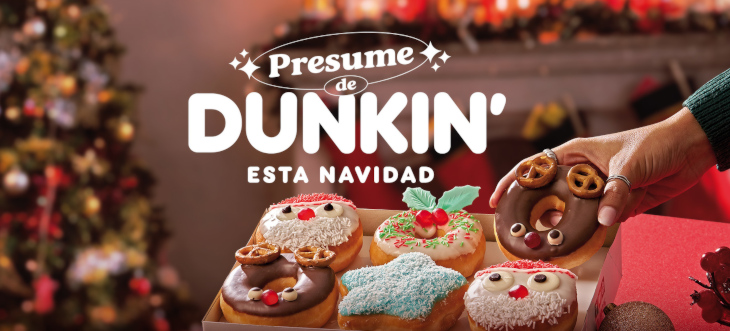 🎄 Presume de Dunkin’ esta Navidad 🎅✨