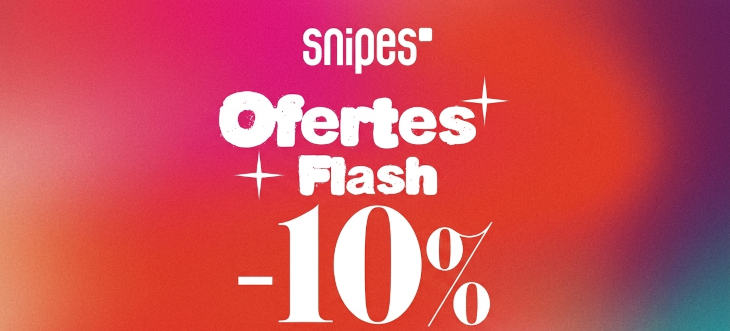 Ofertas Flash -10% con Snipes