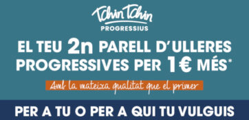 El teu 2n parell de progressives per només 1 € més! 👓