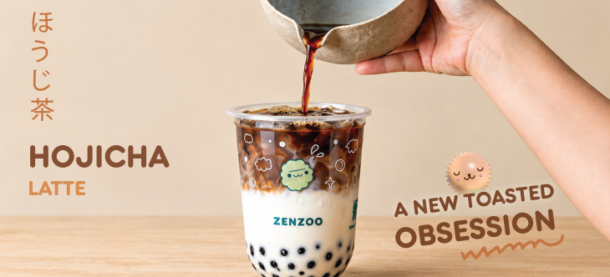 Descubre el nuevo Hojicha Latte en Zenzoo🍂