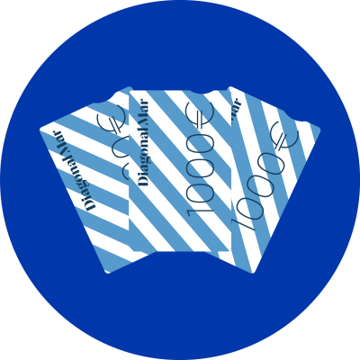 tarjetas regalo diagonal mar